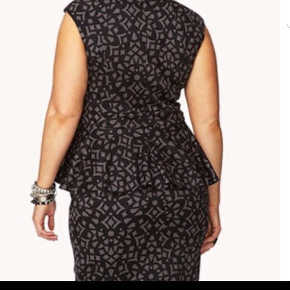 Peplum Dress - Picture 2 of 9